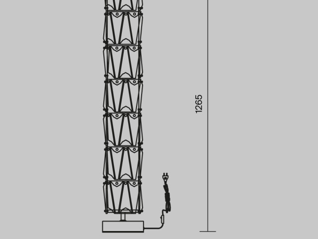 Напольный светильник (торшер) Maytoni MOD043FL-08CH фото:1