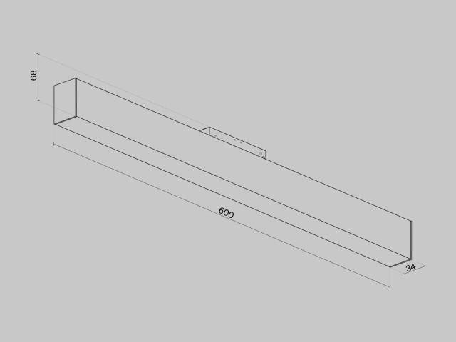 Трековый светильник Technical TR012-2-20W4K-B фото:1