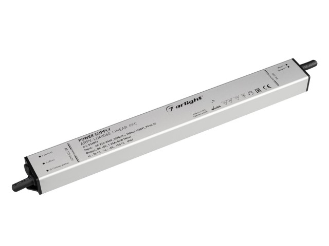 Блок питания ARPV-LG48060-LINEAR-PFC (48V, 1.25A, 60W) (Arlight, IP67 Металл, 5 лет) фото:3