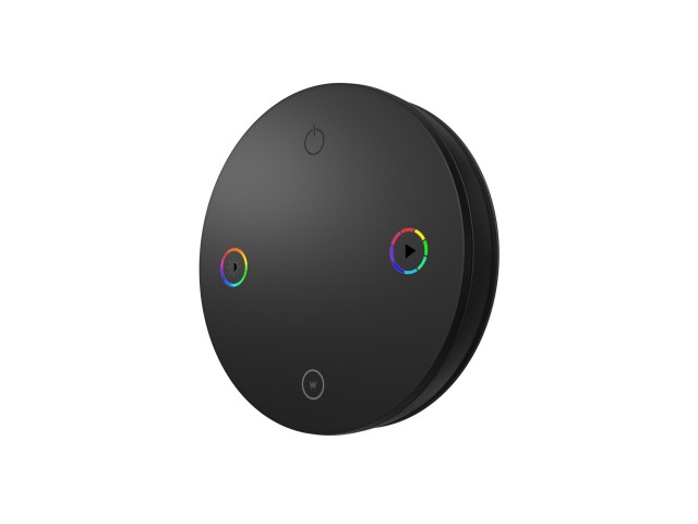 INTELLIGENT ARLIGHT Пульт SMART-801-22-1G-RGBW Black (3V, Magnet, 2.4G) (IARL, IP20 Пластик, 5 лет) фото:1