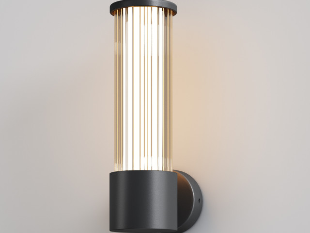 Уличный настенный светильник Outdoor O593WL-L8B3K фото:7