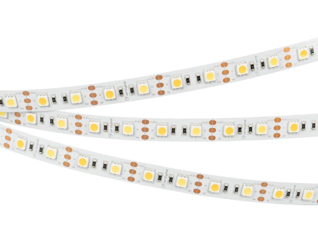 Лента RT-B60-12mm 12V White-MIX (14.4 W/m, IP20, 5060, 5m) (Arlight, Изменяемая ЦТ) фото:7