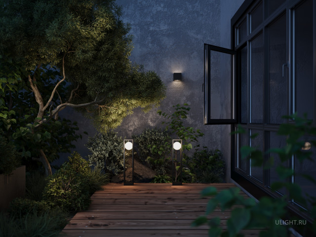 Уличный настенный светильник Outdoor O483WL-L10GF3K фото:8