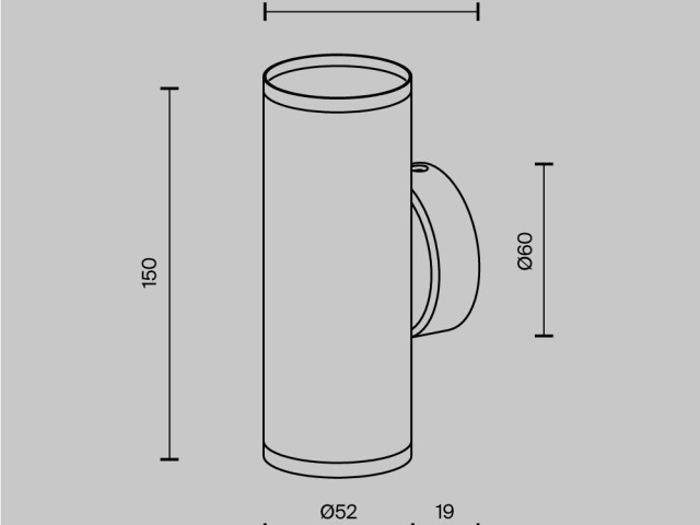 Настенный светильник (бра) Technical C068WL-02MG фото:18