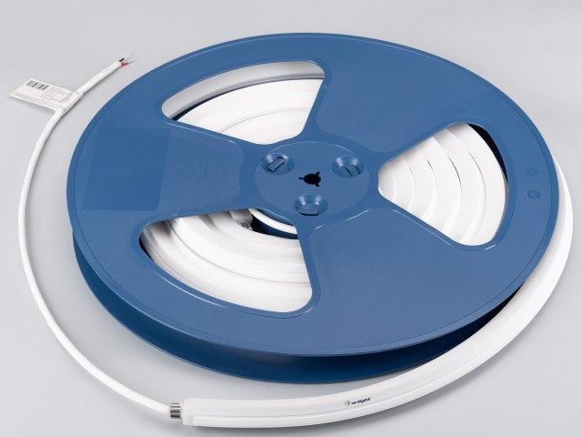 Лента герметичная MOONLIGHT-3D-A168-15x15mm 24V Warm3000 (7.2 W/m, IP67, 2835, 5m, Wire x1) (Arlight, Силикон) фото:6