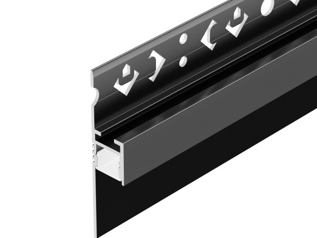 Профиль ARH-PLINTUS-FANTOM-2000 BLACK (Arlight, Алюминий) фото:5
