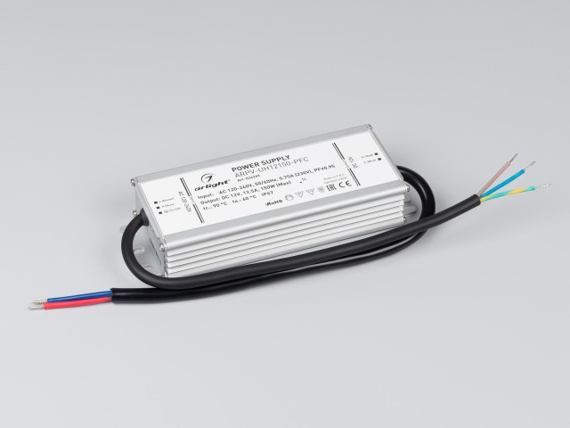 Блок питания ARPV-UH12150-PFC (12V, 12.5A, 150W) (Arlight, IP67 Металл, 7 лет) фото:7