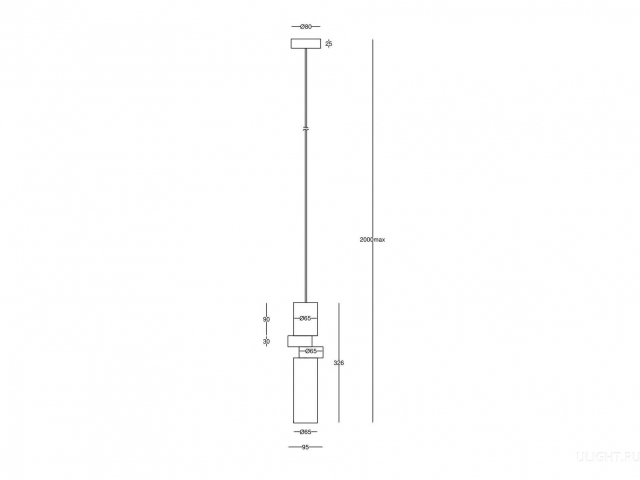 Подвесной светильник Maytoni MOD303PL-01CFL3 фото:13