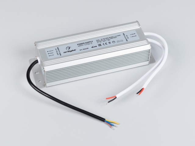 Блок питания ARPV-12150-D (12V, 12.5A, 150W) (Arlight, IP67 Металл, 3 года) фото:1