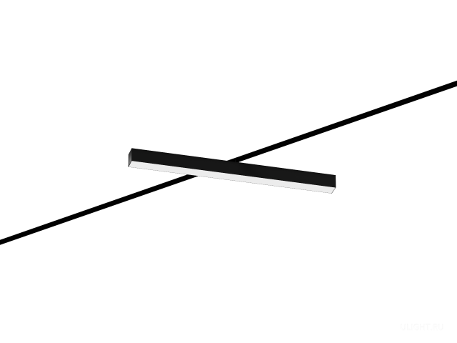 Трековый светильник 6063 5050 TR2 (RAL9003/1250mm/LT70 — 3K/48W) фото:2
