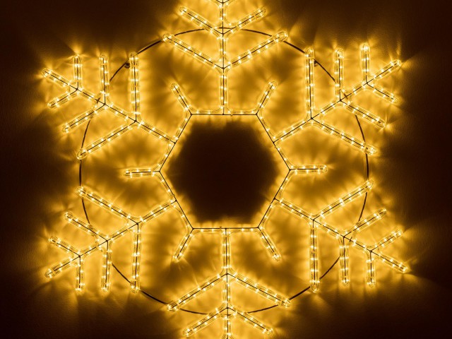 Фигура ARD-SNOWFLAKE-M10-1000x900-504LED Warm (230V, 31W) (Ardecoled, IP65) фото:3