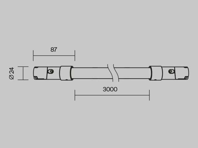 Трековый светильник Technical TR209-1-48W3K-B фото:7