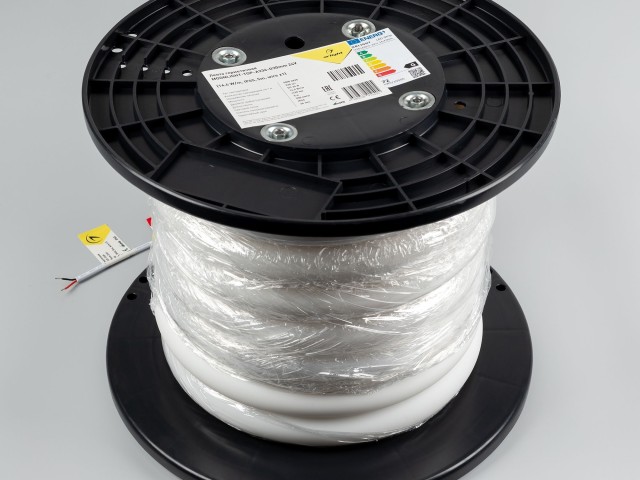Лента герметичная MOONLIGHT-TOP-A336-D30mm 24V Day4000 (14.4 W/m, IP65, 5m, wire x1) (Arlight, Вывод прямой, 3 года) фото:3