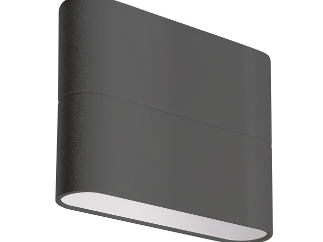 Светильник SP-WALL-FLAT-S110x90-2x3W Day4000 (GR, 120 deg, 230V) (Arlight, IP54 Металл, 3 года) фото:2