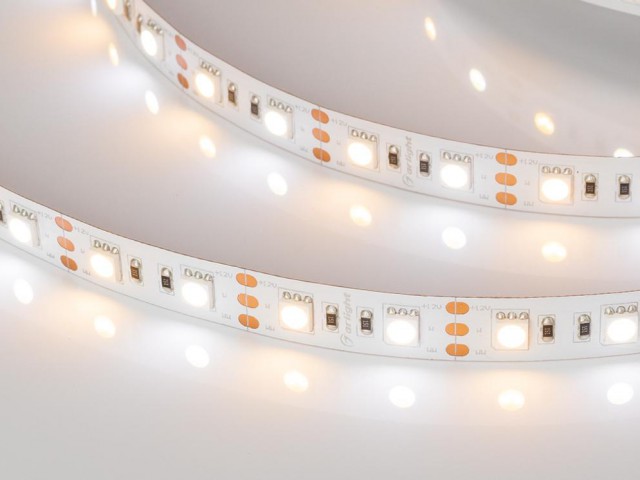 Лента RT-B60-12mm 12V White-MIX (14.4 W/m, IP20, 5060, 5m) (Arlight, Изменяемая ЦТ) фото:6