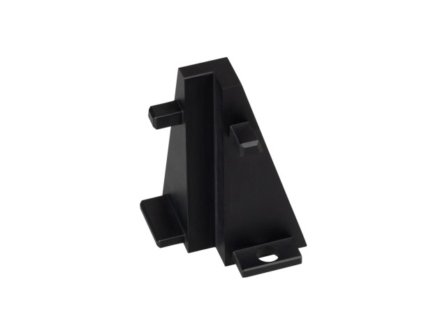 Внешний угол PLINTUS-H40 BLACK  (Arlight, Металл) фото:1