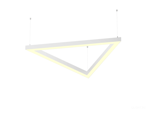 Светильник HOKASU Delta 35/40 (RAL9003/3x632/LT70 — 3K/42W) фото:1