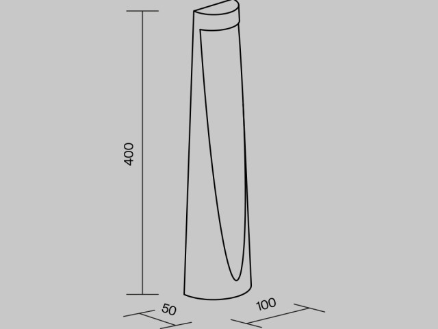 Ландшафтный светильник Outdoor O463FL-L7GF3K фото:2