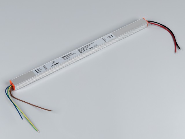 Блок питания ARV-24048-LONG-D (24V, 2A, 48W) (Arlight, IP20 Металл, 3 года) фото:1