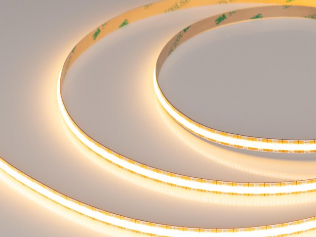 Лента COB-X528-8mm 12V Warm2700 (11 W/m, IP20, CSP, 5m) (Arlight, -) фото:1