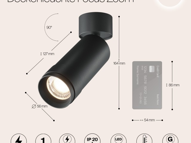Потолочный светильник Technical C055CL-L12W4K-Z-B фото:8