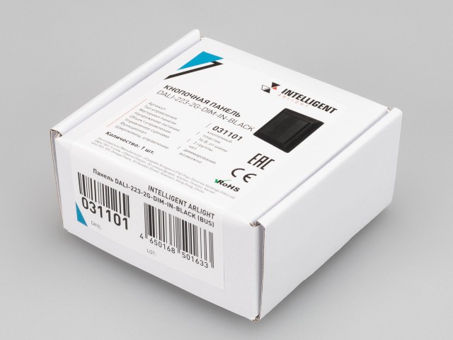 INTELLIGENT ARLIGHT Панель DALI-223-2G-DIM-IN-BLACK (BUS) (IARL, -) фото:2