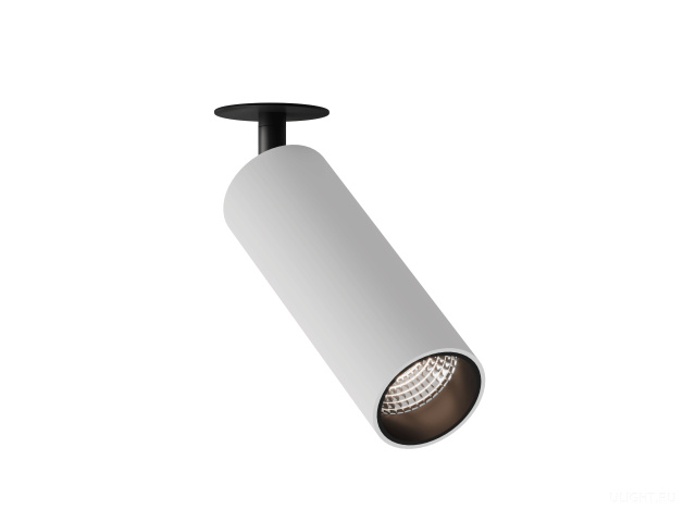 Встраиваемый светильник HOKASU Tube IN (55-120/ral9003 – 10w/4090/10deg) фото:1