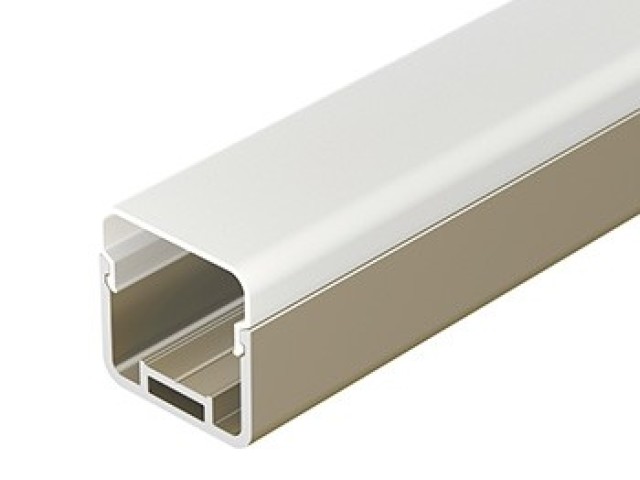 Профиль с экраном LINE-D-3030-2000 SQUARE OLIVE GREY+OPAL  (Arlight, Алюминий) фото:4