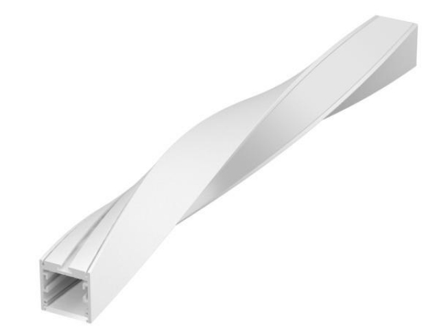Профиль SL-ARC-3535-TWIST180-500 WHITE (Arlight, Алюминий) фото:2