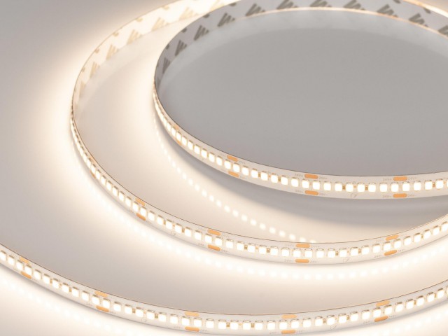 Лента RT-A240-10mm 24V Warm3500 (22 W/m, IP20, 2835, 5m) (Arlight, высок.эфф.150 лм/Вт) фото:14