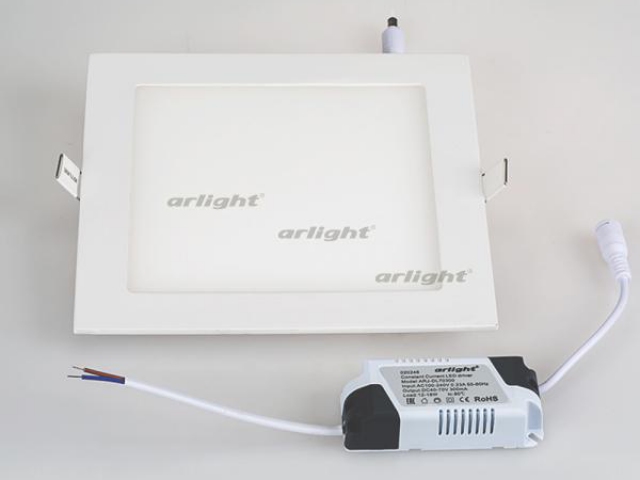 Светильник DL-192x192M-18W Day White (Arlight, IP40 Металл, 3 года) фото:14