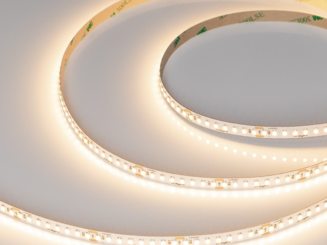 Лента UL-A176-8mm 24V Warm3000 (15 W/m, IP20, 5m) (Arlight, 7 лет) фото:1