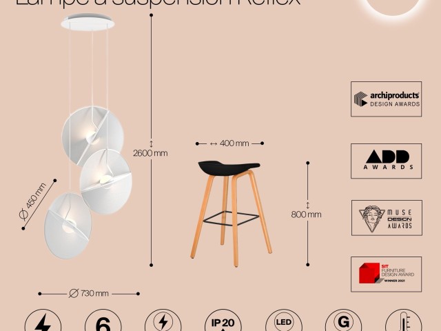 Подвесной светильник Maytoni MOD154PL-L6W3K1 фото:11