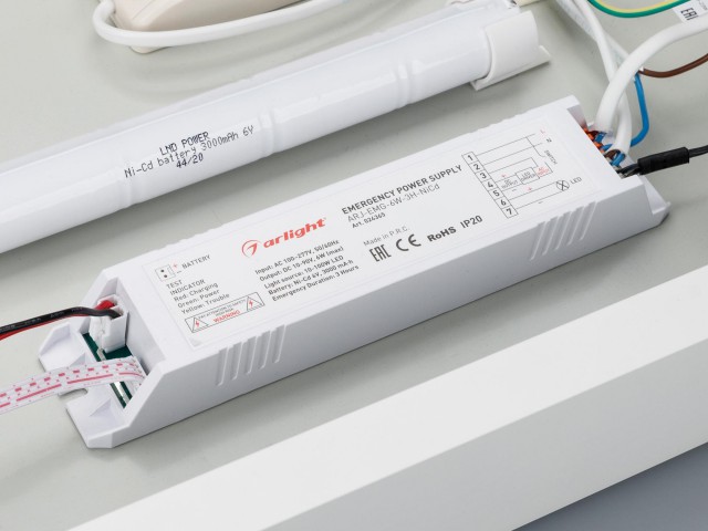 Панель IM-EMERGENCY-3H-S300x600-23W White6000 (WH, 120 deg, 230V) (Arlight, IP40 Металл, 2 года) фото:11