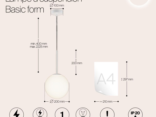 Подвесной светильник Maytoni MOD321PL-01W1 фото:17