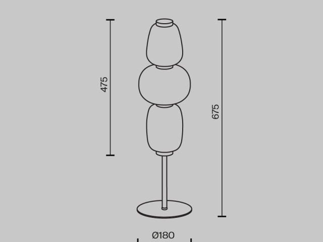 Настольный светильник Maytoni MOD267TL-L28G3K фото:1