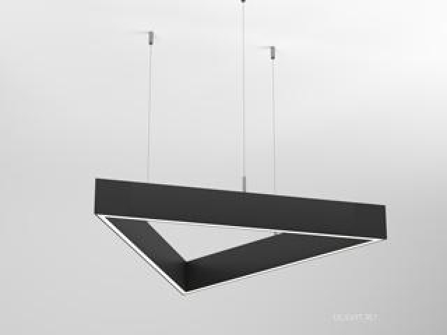 Светильник ALT-LINEAIR-TRIANGLE-FLAT-UPDOWN-DIM-1375-130W Warm3000 (BK, 100 deg, 230V) (Arlight, IP20 Металл, 3 года) фото:3