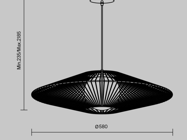 Подвесной светильник Freya FR5405PL-01W1 фото:1