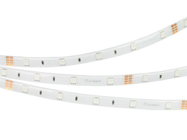 Лента герметичная RTW-SE-B30-10mm 24V RGB (7.2 W/m, IP65, 5060, 5m) (Arlight, 7.2 Вт/м, IP65) фото:12