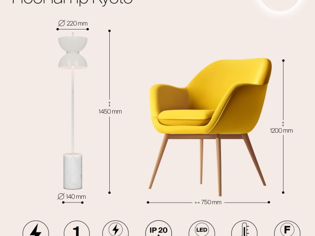 Напольный светильник (торшер) Maytoni MOD178FL-L11W3K фото:10