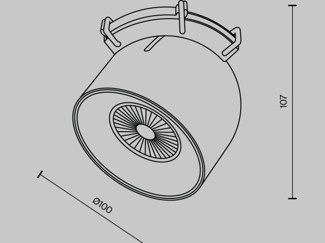 Подвесной светильник Technical TR124B-12W3K-M-B фото:8