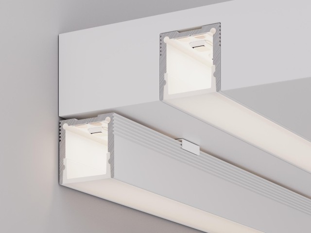 Профиль SL-SLIM20-H20-2000 WHITE (Arlight, Алюминий) фото:4
