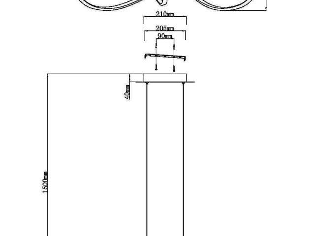 Подвесной светильник Maytoni MOD156PL-L52G4K фото:7