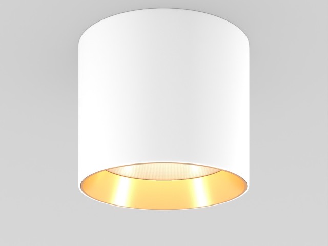 Светильник SP-BISCOTTO-R90-8W Warm3300-MIX (WH-GD, 80 deg, 230V) (Arlight, IP54 Металл, 5 лет) фото:1