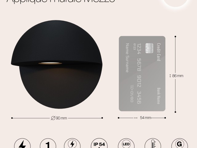 Уличный настенный светильник Outdoor O033WL-L7B3K фото:18