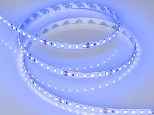 Лента RT-A120-8mm 24V Blue (9.6 W/m, IP20, 5m) (Arlight, 9.6 Вт/м, IP20) фото:2
