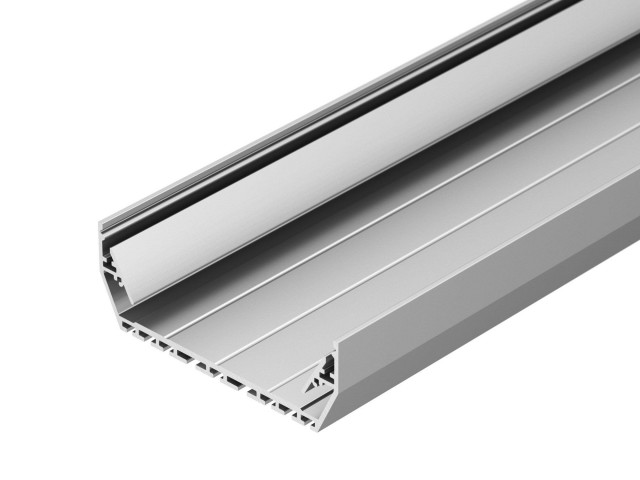 Профиль с экраном ALU-POWER-116-2000 ANOD+FROST (Arlight, Алюминий) фото:6