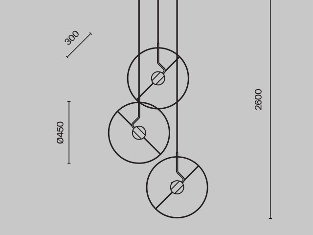 Подвесной светильник Maytoni MOD154PL-L6W3K1 фото:11