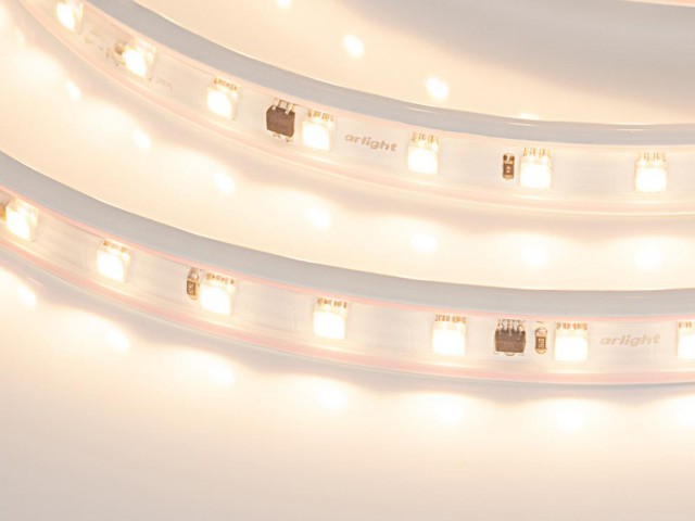 Лента герметичная ARL-PV-B54-15.5mm 230V Warm3000 (8 W/m, IP65, 5060, 50m) (Arlight, -) фото:7