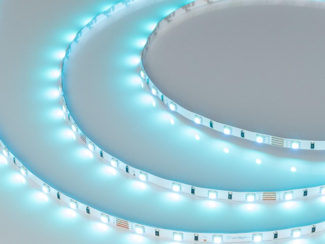 Лента RT-G60-5mm 24V RGB (6.6 W/m, IP20, 3838, 5m) (Arlight, узкая) фото:11